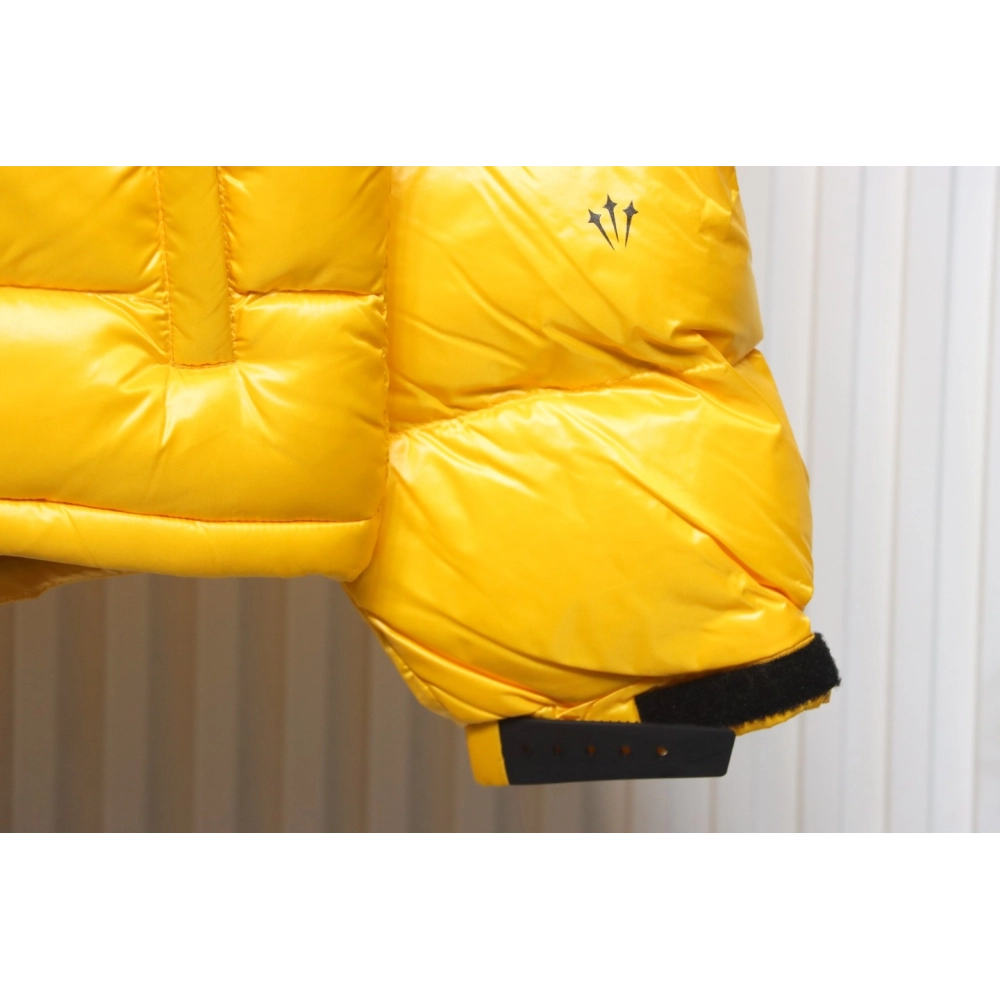 Nike X Drake Nocta Puffer Jacket Yellow ,Nike Jacket,Jacket,APPAREL