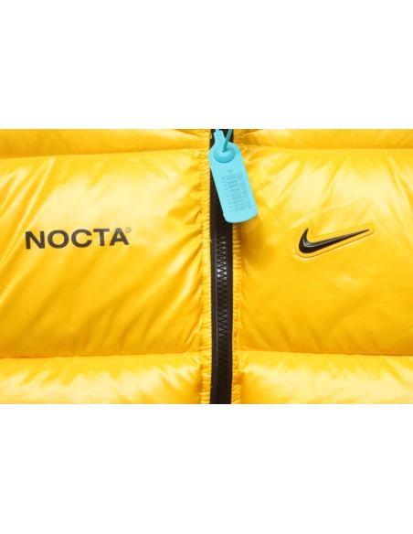Nike X Drake Nocta Puffer Jacket Yellow ,Nike Jacket,Jacket,APPAREL