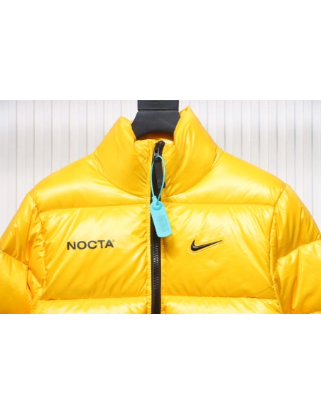 Nike X Drake Nocta Puffer Jacket Yellow ,Nike Jacket,Jacket,APPAREL