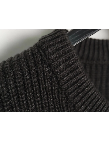 Burberry Vintage color block logo intarsia knit sweater,Burberry
