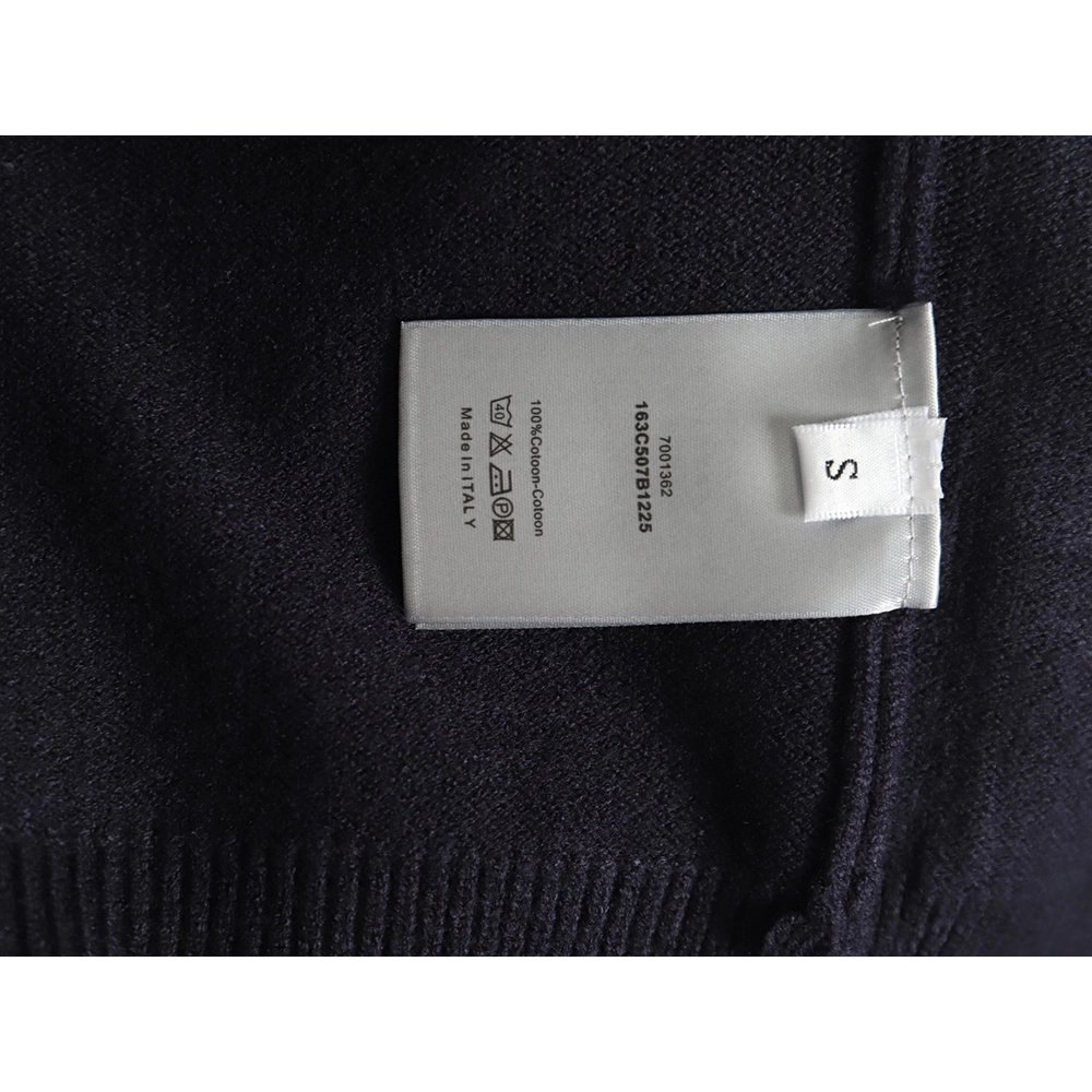 Dior side letter LOGO webbing crew neck sweater,Dior