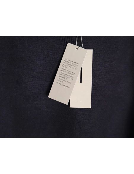 Dior side letter LOGO webbing crew neck sweater,Dior