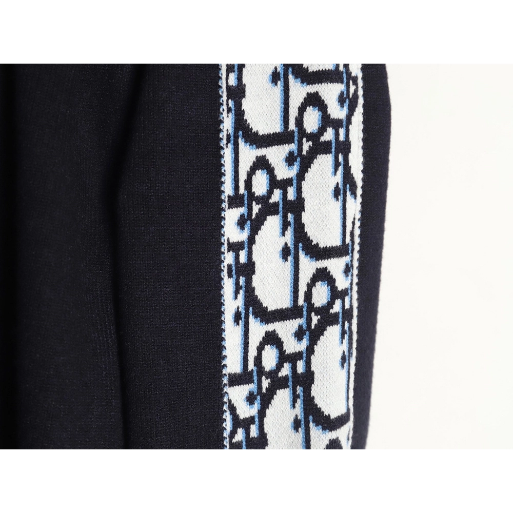 Dior side letter LOGO webbing crew neck sweater,Dior