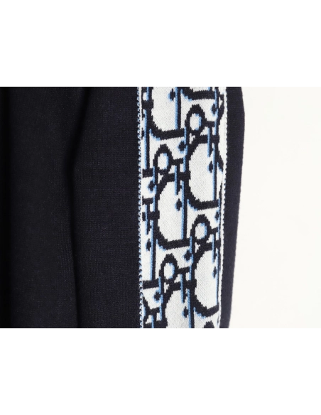 Dior side letter LOGO webbing crew neck sweater,Dior