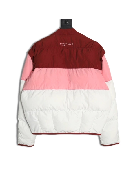 Dior embroidered removable sleeve cotton jacket,Dior