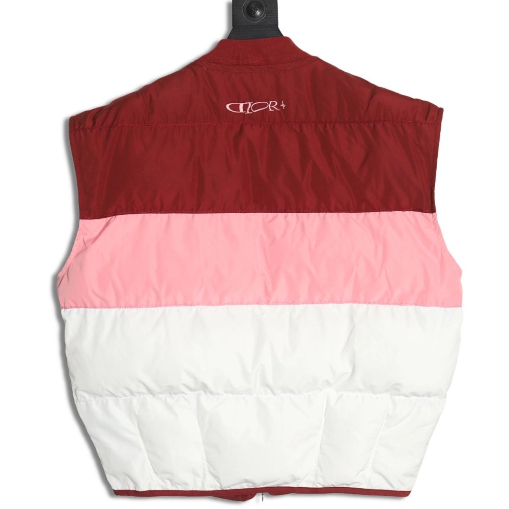 Dior embroidered removable sleeve cotton jacket,Dior