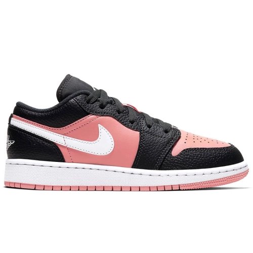 AIR JORDAN 1 LOW GS PINK QUARTZ 554723 016,AIR JORDAN 1 LOW,Air Jordan