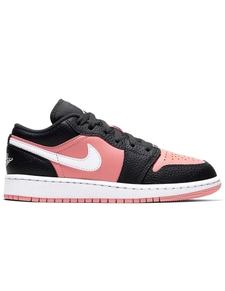 AIR JORDAN 1 LOW GS PINK QUARTZ 554723 016,AIR JORDAN 1 LOW,Air Jordan