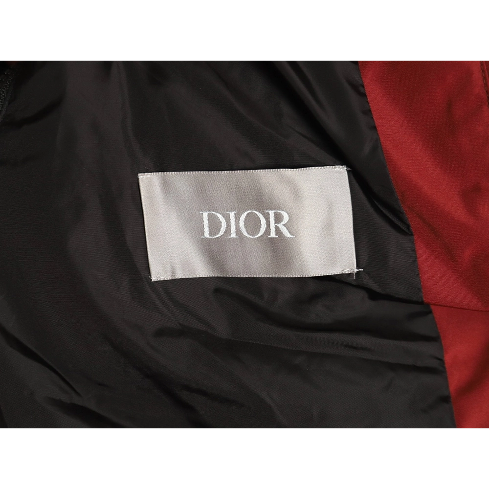 Dior embroidered removable sleeve cotton jacket,Dior