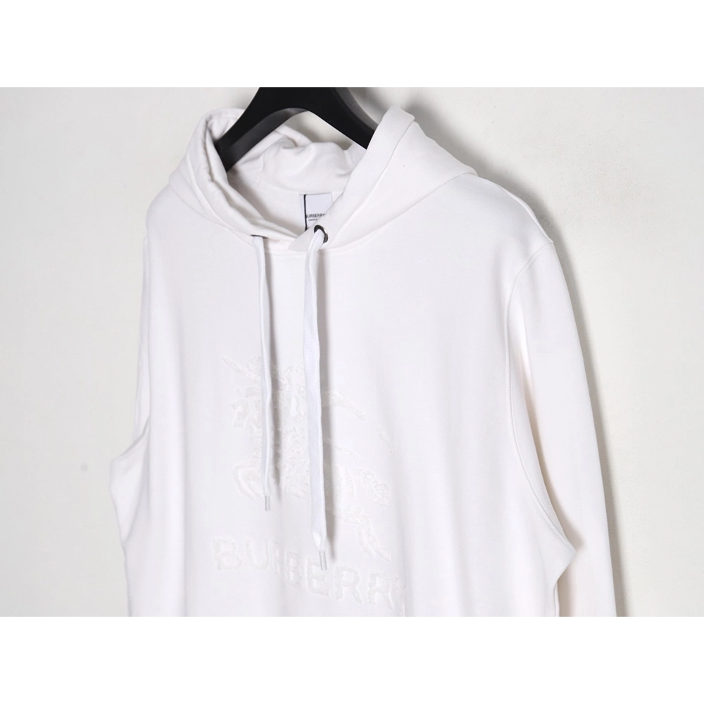 Burberry Towel Embroidered War Horse Hooded Sweatshirt,Burberry
