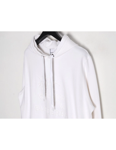Burberry Towel Embroidered War Horse Hooded Sweatshirt,Burberry