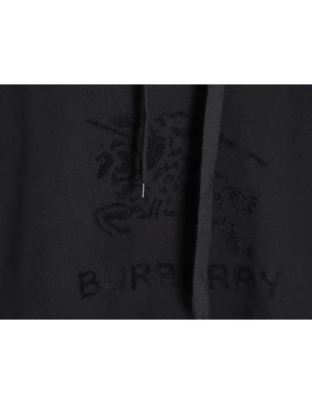 Burberry Towel Embroidered War Horse Hooded Sweatshirt TSK2,Burberry