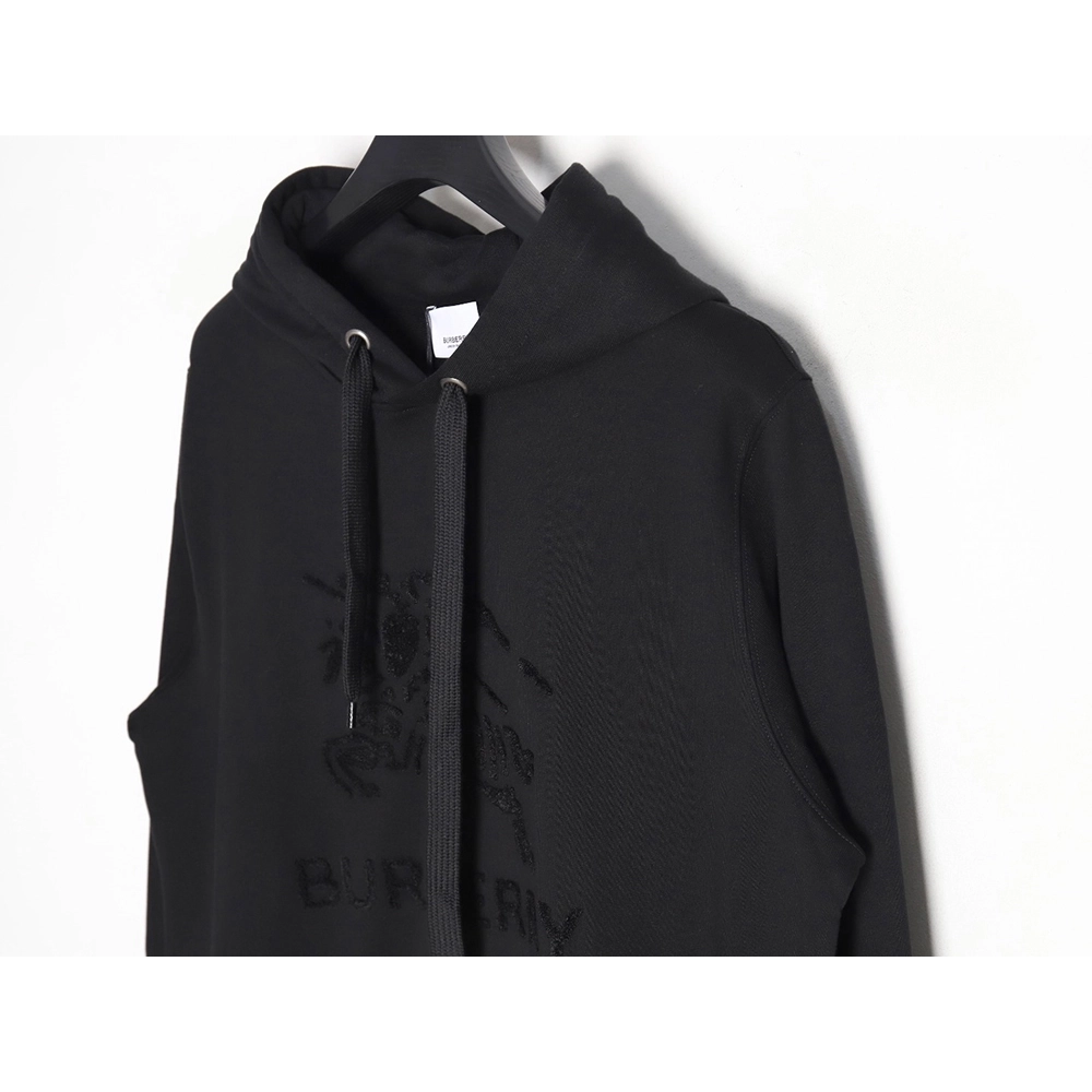 Burberry Towel Embroidered War Horse Hooded Sweatshirt TSK2,Burberry