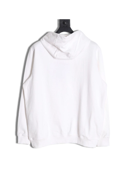 Burberry embroidered teddy bear hooded sweatshirt,Burberry