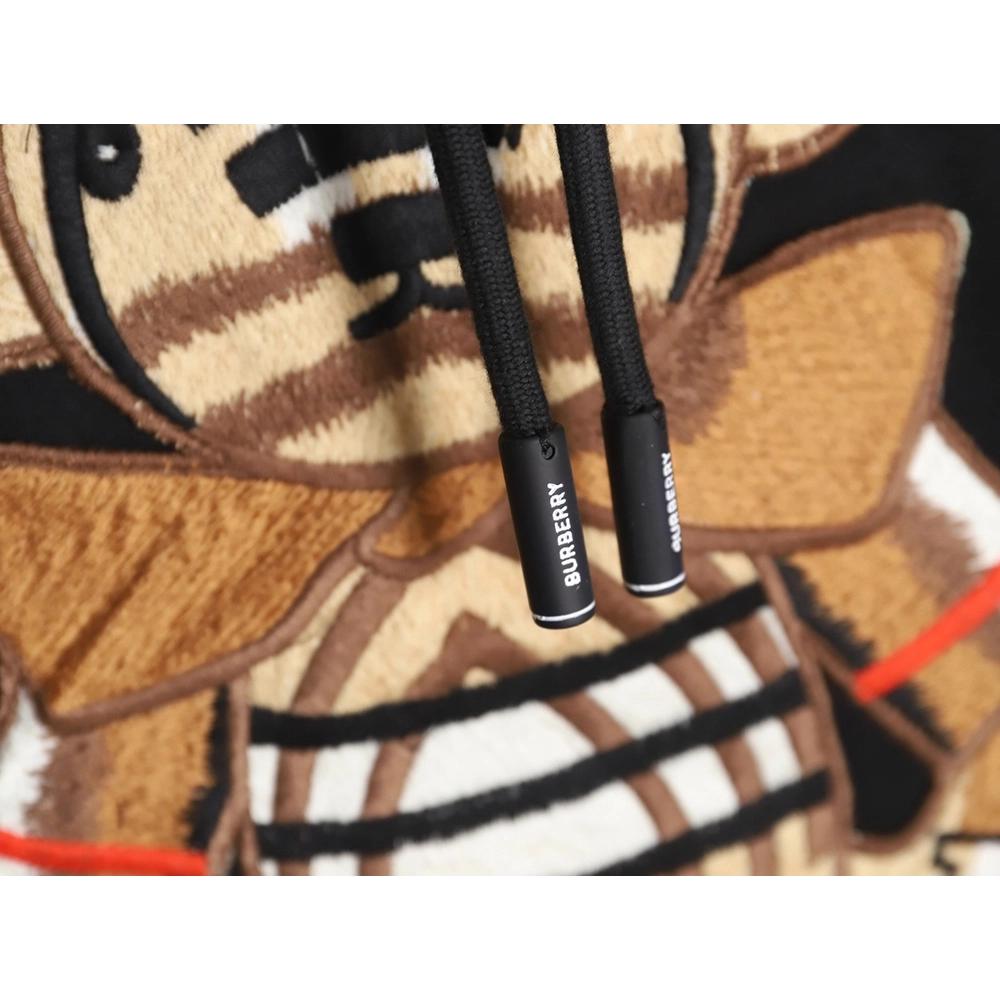 Burberry embroidered teddy bear hooded sweatshirt TSK1,Burberry