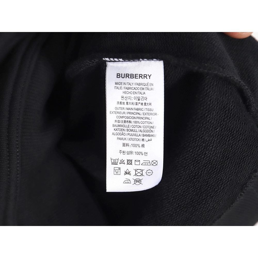 Burberry embroidered teddy bear hooded sweatshirt TSK1,Burberry