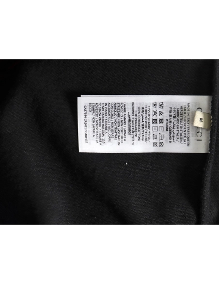 Gucci embroidered Double G letter logo crew neck sweatshirt TSK1,Gucci