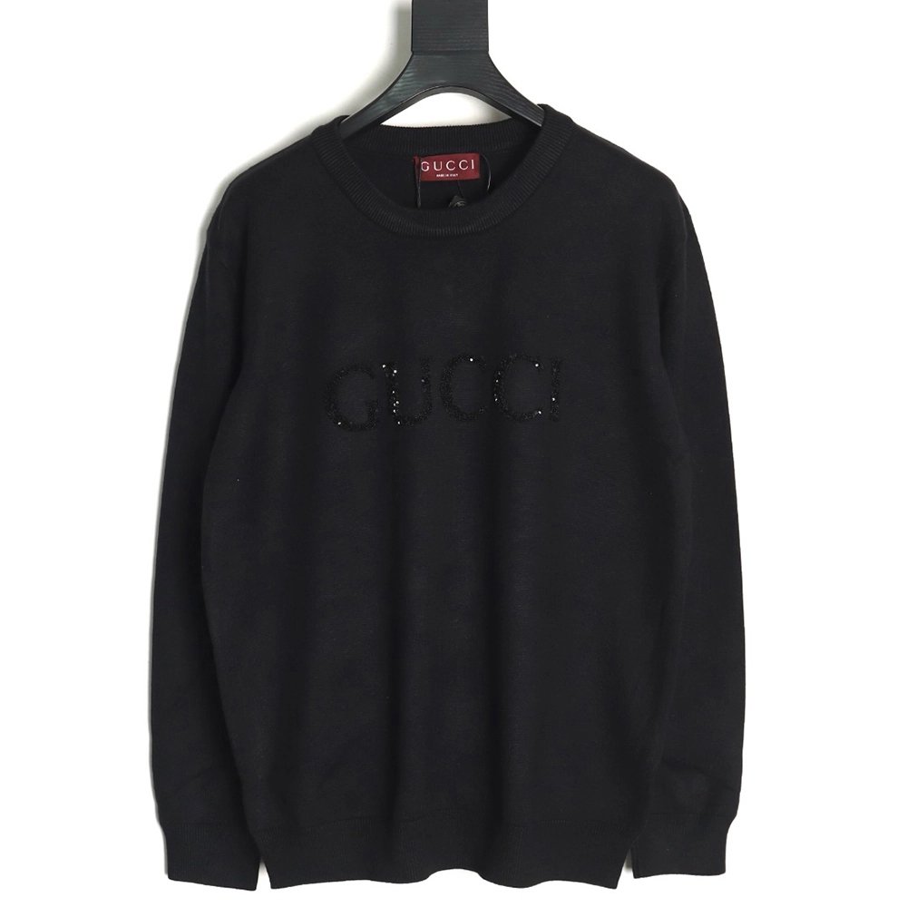 Gucci sequin logo sweater,Gucci