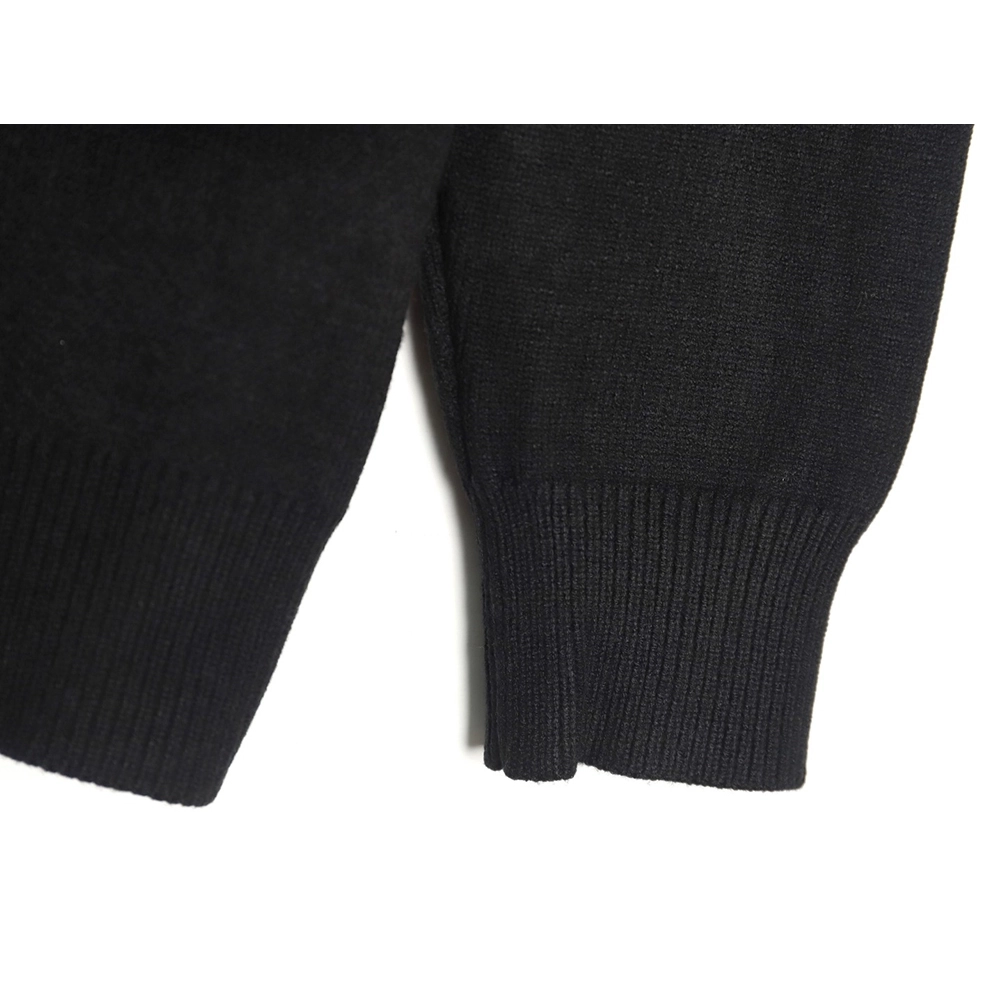 Louis Vuitton flocked logo crewneck sweater TSK1,Louis Vuitton