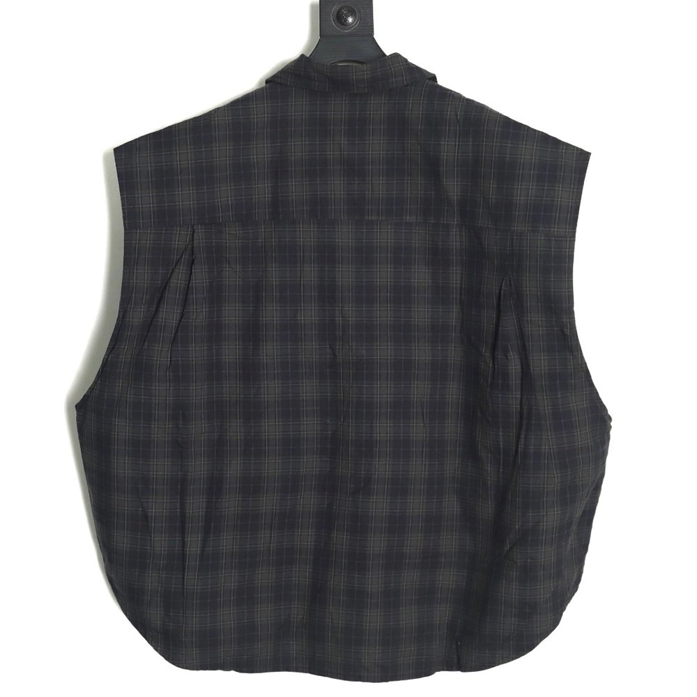 Balenciaga Oversized Deconstructed Two-Piece Shirt Jacket,Balenciaga