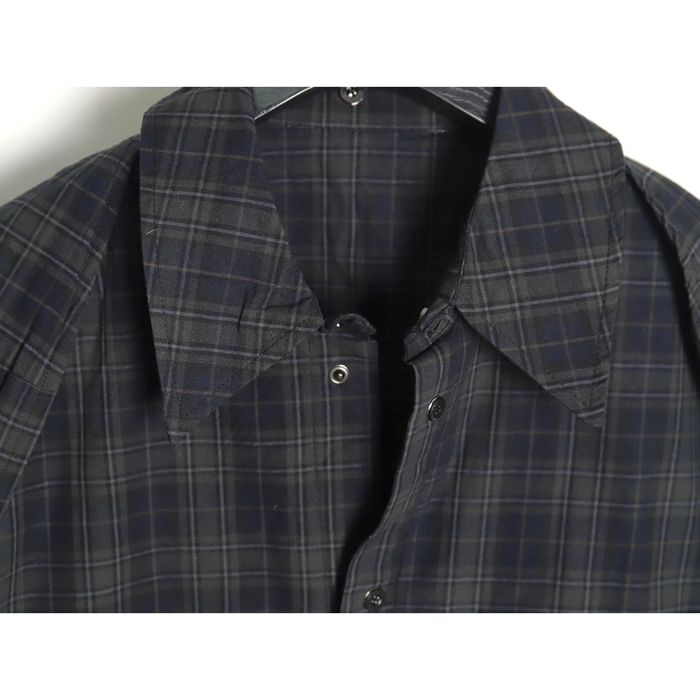 Balenciaga Oversized Deconstructed Two-Piece Shirt Jacket,Balenciaga