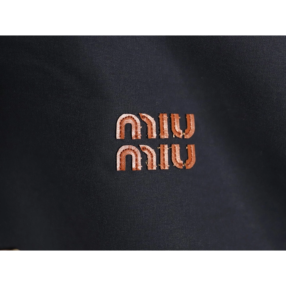 Miu Miu Panama cotton blend bomber jacket,Miu Miu