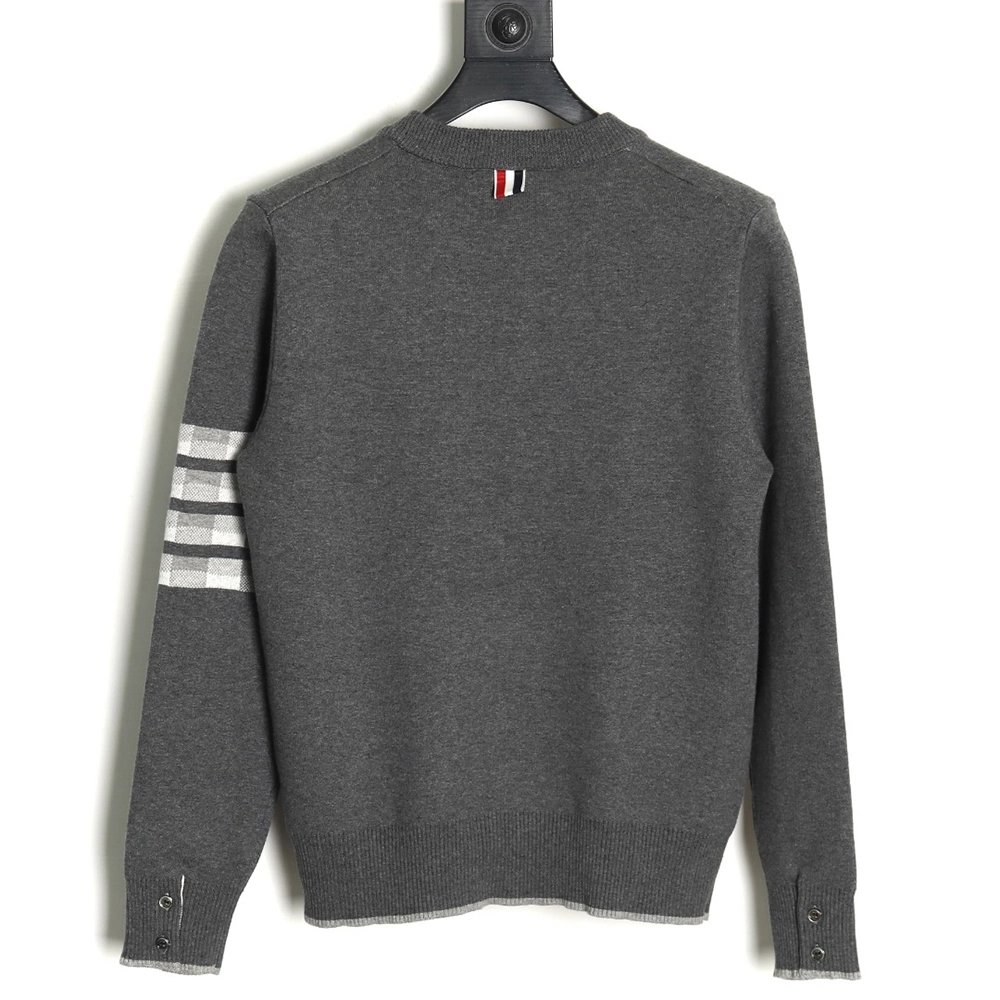 Thom Browne Limited Edition Puppy Crew Neck Sweater,Thom Browne Sweatshirt,Sweatshirt,,Low Price High quality,Free Shipping to F