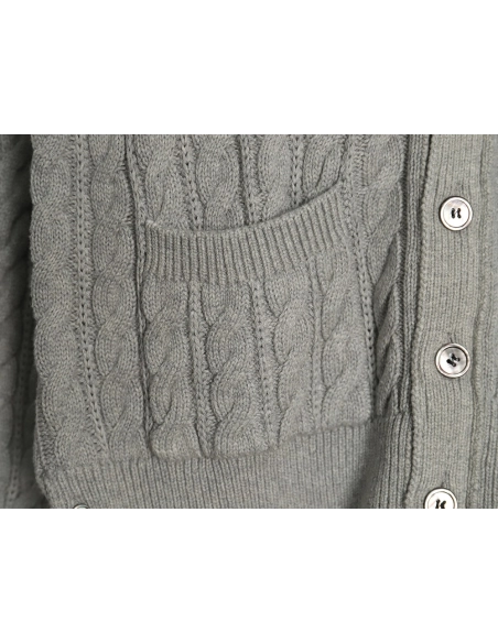 Thom Browne fourstrip cable cardigan,Thom Browne Sweatshirt,Sweatshirt,,Low Price High quality,Free Shipping to France