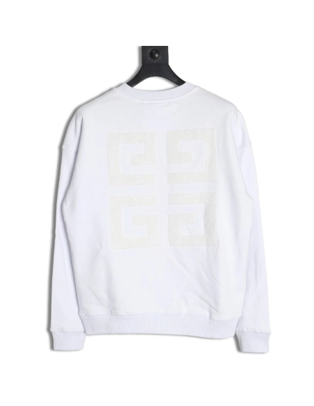 Givenchy back 4G towel embroidered sweatshirt,Givenchy Sweatshirt,Sweatshirt,,Low Price High quality,Free Shipping to France