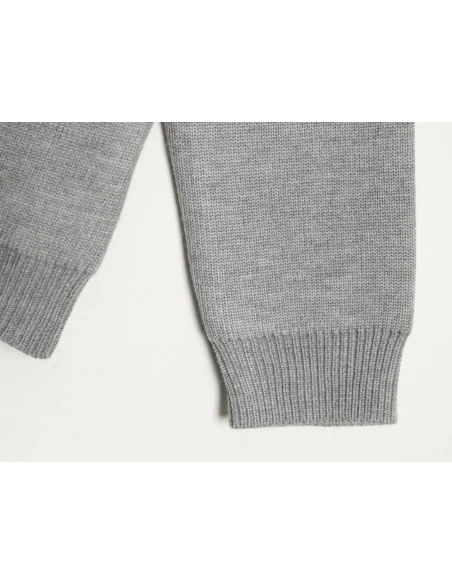 Miu Miu Minimalist Lettering Cardigan Sweater,Miu Miu Sweatshirt,Sweatshirt,,Low Price High quality,Free Shipping to France