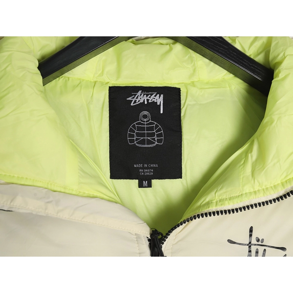 Stussy chest letter print bread cotton jacket,Stussy Jacket,Jacket,,Low Price High quality,Free Shipping to France