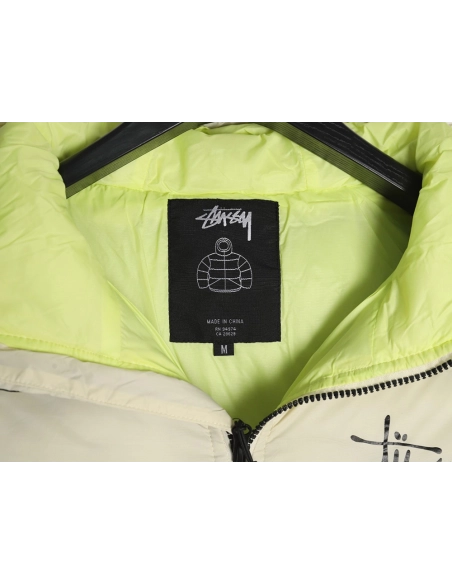 Stussy chest letter print bread cotton jacket,Stussy Jacket,Jacket,,Low Price High quality,Free Shipping to France