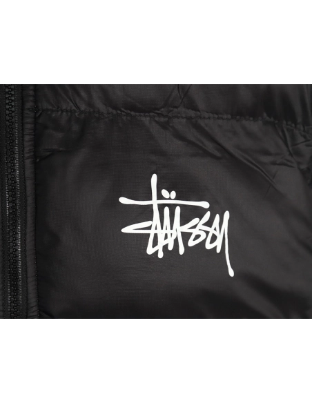 Stussy chest letter print bread cotton jacket,Stussy Jacket,Jacket,,Low Price High quality,Free Shipping to France