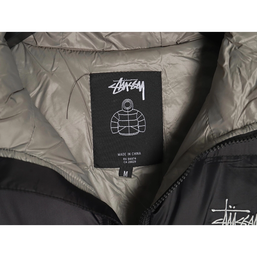 Stussy chest letter print bread cotton jacket,Stussy Jacket,Jacket,,Low Price High quality,Free Shipping to France