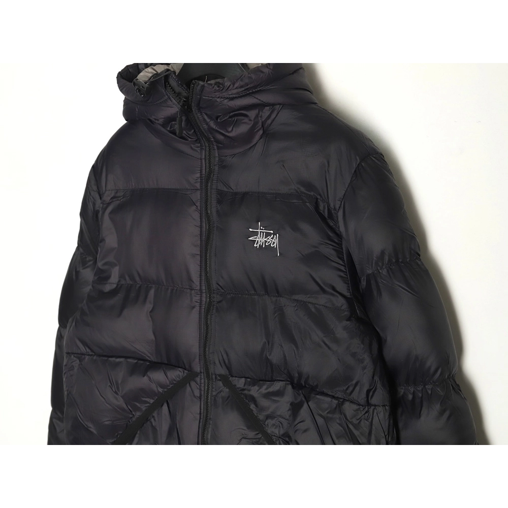 Stussy chest letter print bread cotton jacket,Stussy Jacket,Jacket,,Low Price High quality,Free Shipping to France