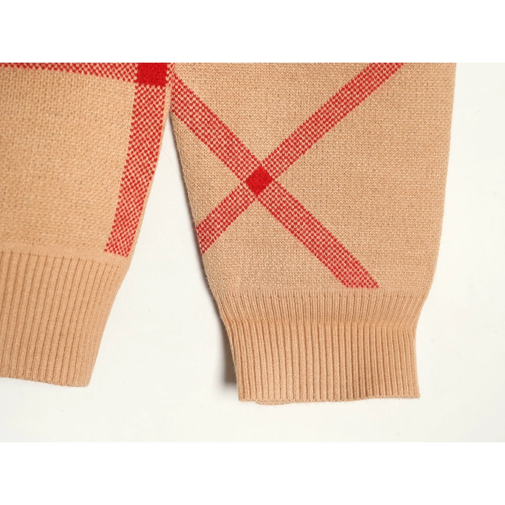 Burberry classic large plaid crew neck sweater,Burberry Sweatshirt,Sweatshirt,,Low Price High quality,Free Shipping to France