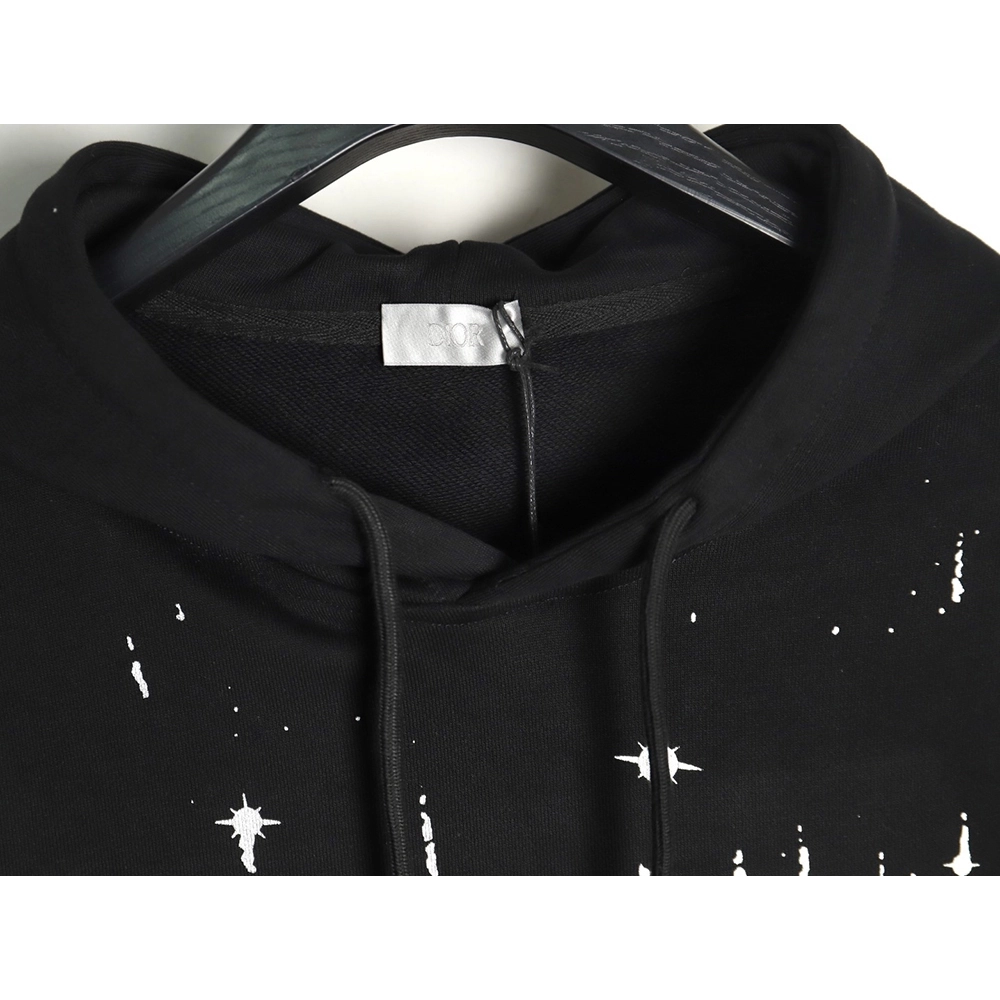 Dior shooting star embroidered lettering hoodie,Dior Hoodie,Hoodie,,Low Price High quality,Free Shipping to France
