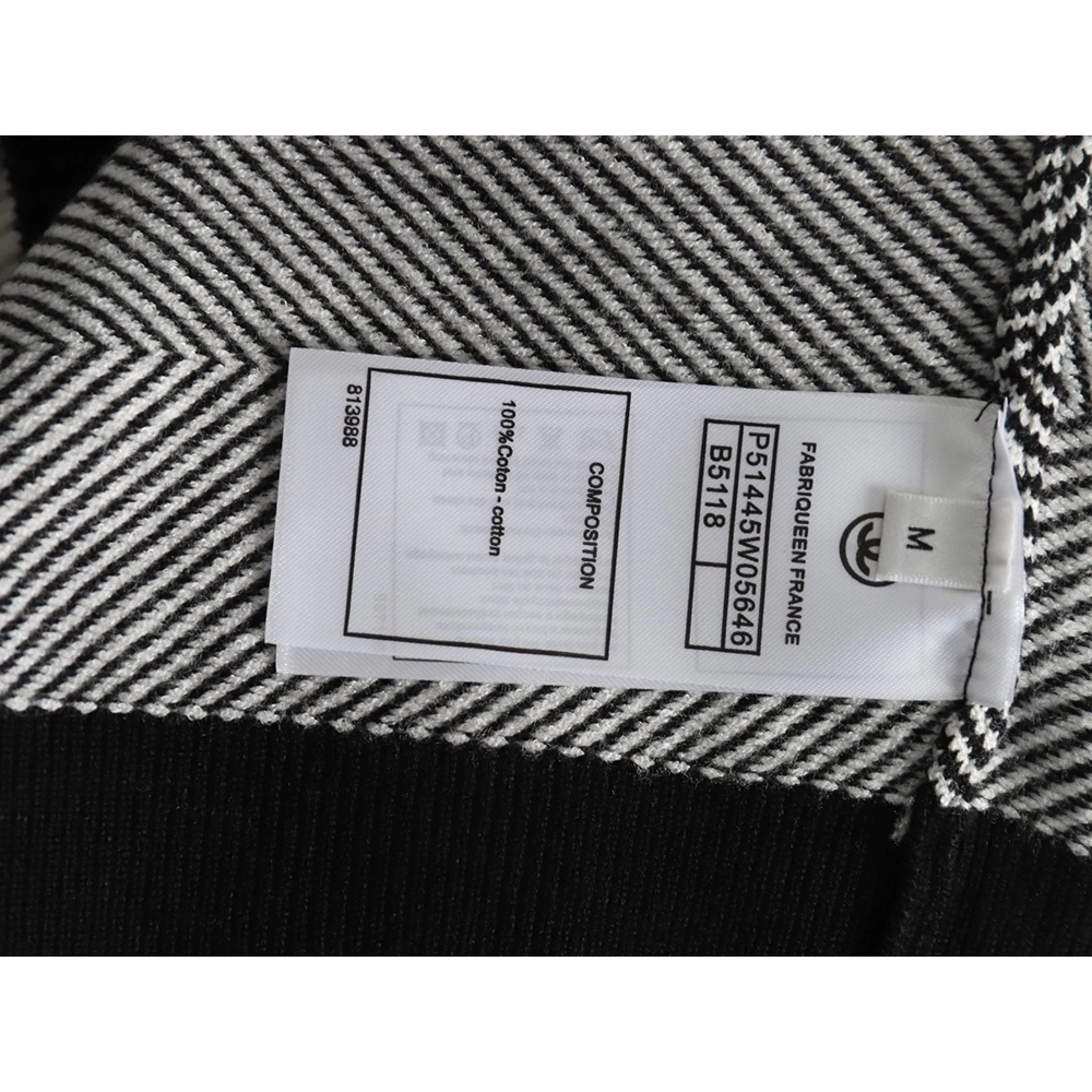 Chanel Double CC Logo Embroidered Striped Knitted Pullover,Chanel Sweatshirt,Sweatshirt,,Low Price High quality,Free Shipping to