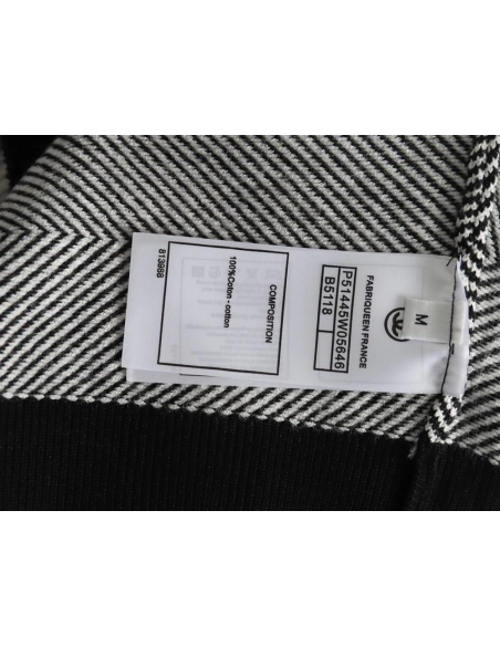 Chanel Double CC Logo Embroidered Striped Knitted Pullover,Chanel Sweatshirt,Sweatshirt,,Low Price High quality,Free Shipping to