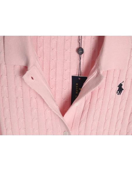 Ralph Lauren Classic Cable Lapel Knit Cardigan,Ralph Lauren Sweatshirt,Sweatshirt,,Low Price High quality,Free Shipping to Franc