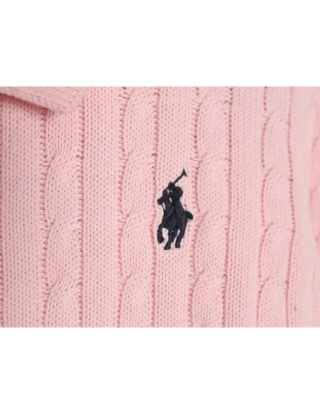 Ralph Lauren Classic Cable Lapel Knit Cardigan,Ralph Lauren Sweatshirt,Sweatshirt,,Low Price High quality,Free Shipping to Franc