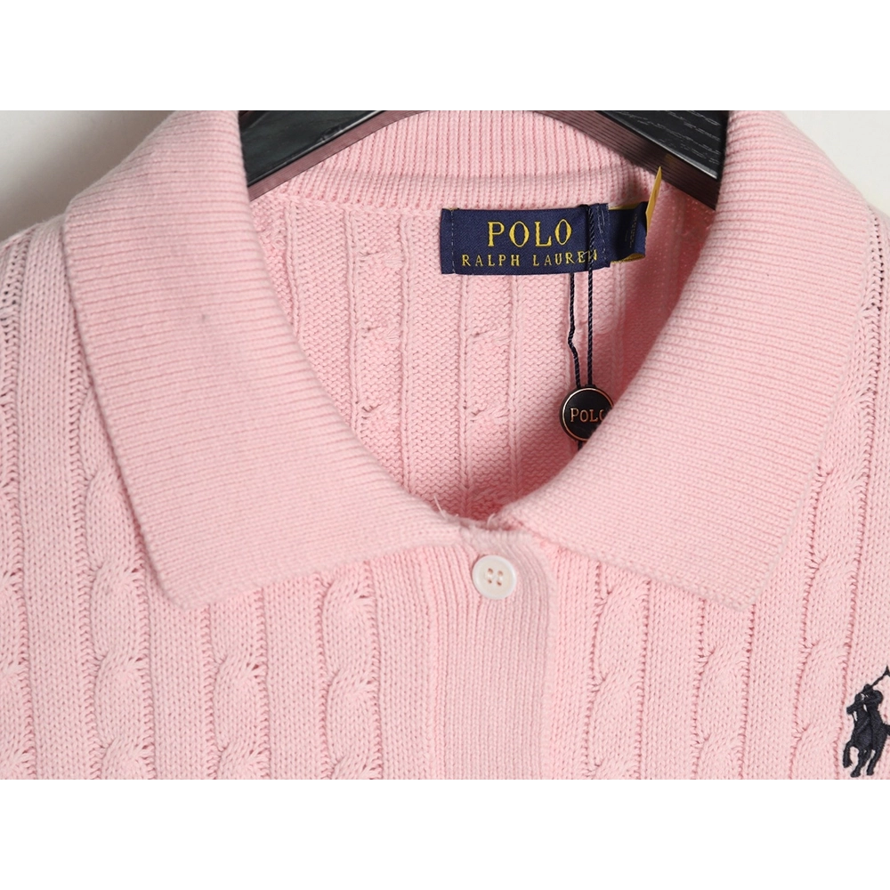 Ralph Lauren Classic Cable Lapel Knit Cardigan,Ralph Lauren Sweatshirt,Sweatshirt,,Low Price High quality,Free Shipping to Franc