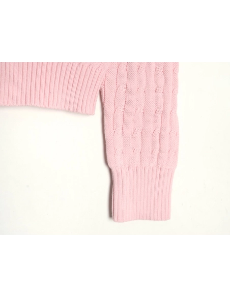 Ralph Lauren Classic Cable Lapel Knit Cardigan,Ralph Lauren Sweatshirt,Sweatshirt,,Low Price High quality,Free Shipping to Franc