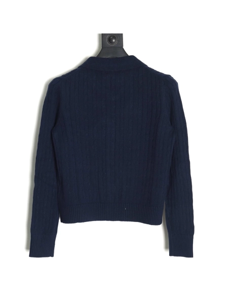 Ralph Lauren Classic Cable Lapel Knit Cardigan,Ralph Lauren Sweatshirt,Sweatshirt,,Low Price High quality,Free Shipping to Franc