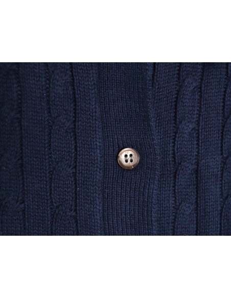 Ralph Lauren Classic Cable Lapel Knit Cardigan,Ralph Lauren Sweatshirt,Sweatshirt,,Low Price High quality,Free Shipping to Franc