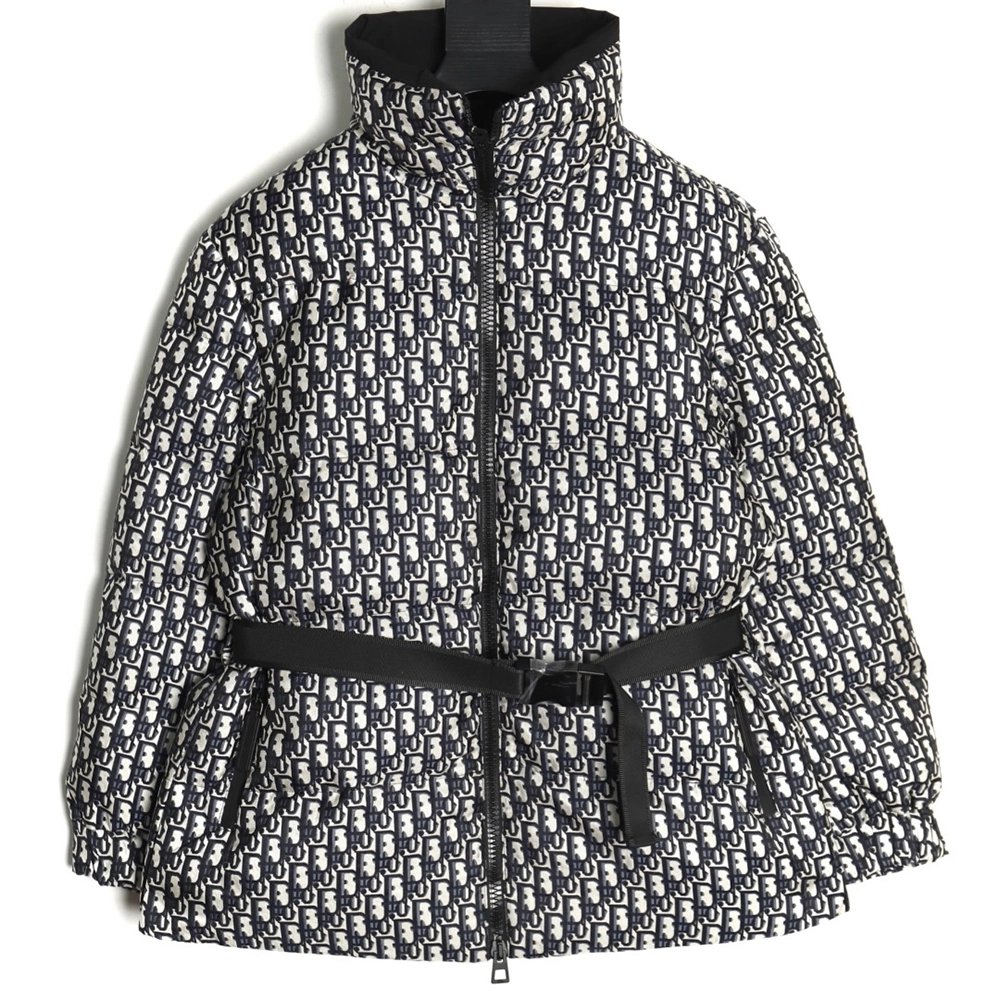 Dior all over print monogram jacquard stand collar waisted cotton jacket,Dior Jacket,Jacket,,Low Price High quality,Free Shippin