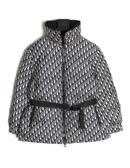 Dior all over print monogram jacquard stand collar waisted cotton jacket,Dior Jacket,Jacket,,Low Price High quality,Free Shippin