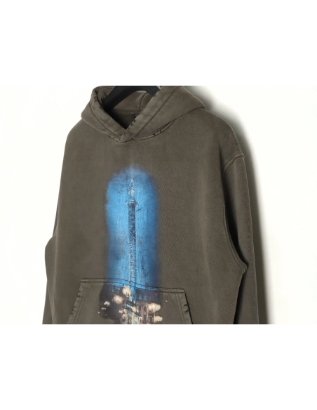 Balenciaga Lighthouse Fleece Hoodie,Balenciaga Hoodie,Hoodie,APPAREL