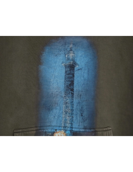 Balenciaga Lighthouse Fleece Hoodie,Balenciaga Hoodie,Hoodie,APPAREL