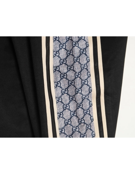 Gucci classic snake print web pants,Gucci Trousers,CASUAL PANTS,APPAREL